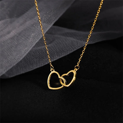 Gradual Love Alloy Necklace for Women and Couples