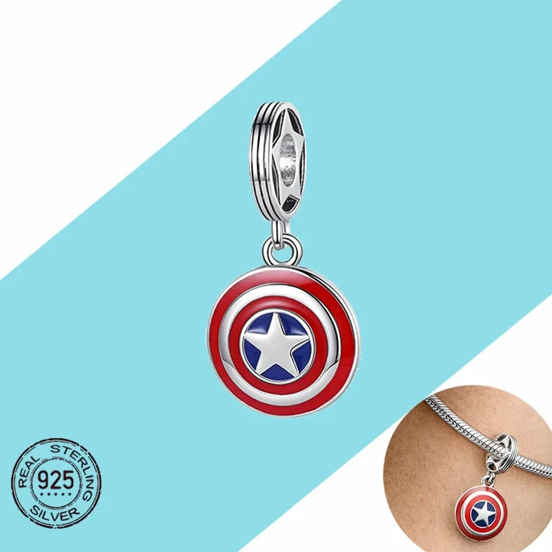 Sterling Silver 925 Disney Star Wars Teardrop Bead Charm