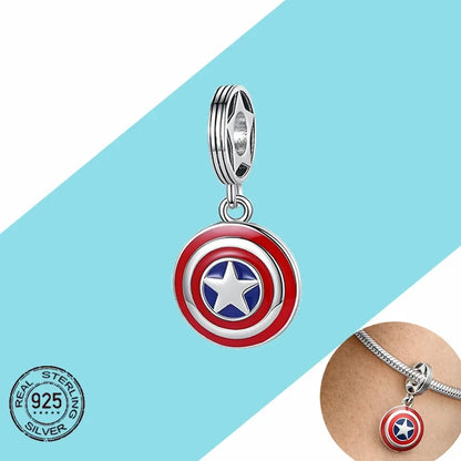 Sterling Silver 925 Disney Star Wars Teardrop Bead Charm