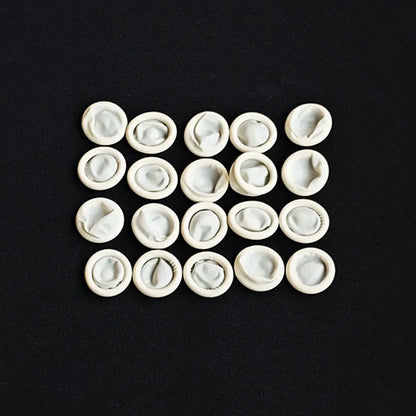 Disposable Latex Finger Cots Powder Free Fingertip Protectors 100 Pack for Watch Repair and Precision Work
