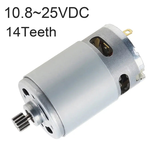 RS550 DC Motor 8.2mm 14Teeth Gear 25000RPM Drill Tool CHINA