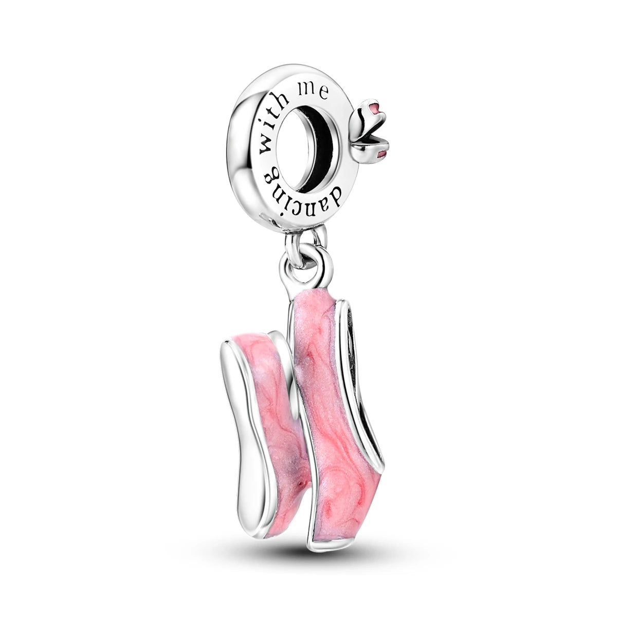 Silver Plated Travel Sunflower Lucky Charms Dangle Pendant Fit Original Pandora Bracelet DIY KTC367