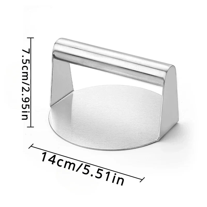 Stainless Steel Smash Burger Press for Perfect Patties Mold Hamburger meat press