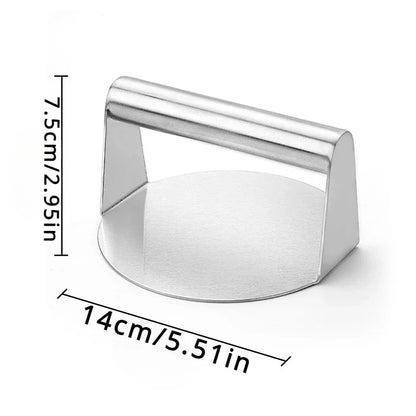 Stainless Steel Smash Burger Press for Perfect Patties Mold Hamburger meat press