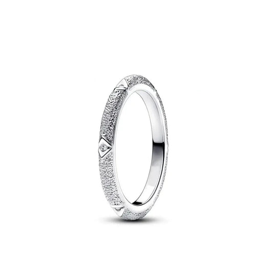 Elegant 925 Silver Heart Charm Rings for Bracelets 2024 P2083