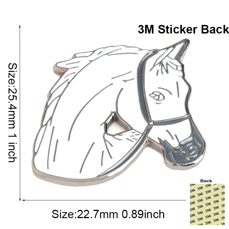 Stylish Saudi Arabia Themed Metal Pin Brooches for Mobile Phones