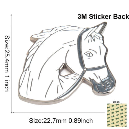 Stylish Saudi Arabia Themed Metal Pin Brooches for Mobile Phones