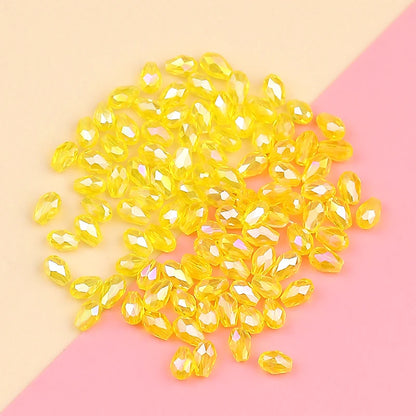 Exquisite Austrian Crystal Beads 3x5mm 100PCS for DIY Jewelry Bracelets and Necklaces