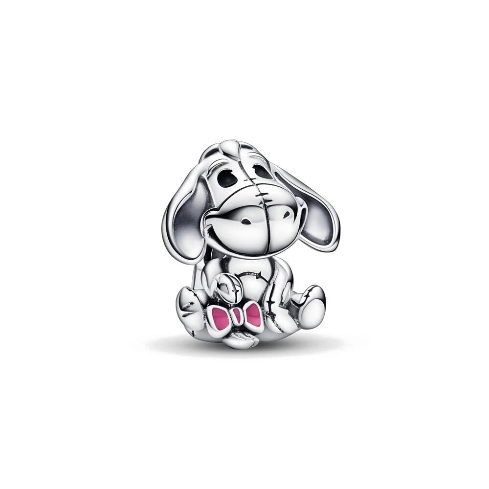 Exquisite 925 Silver Elephant Dog Bead Fish Pig Pendant for DIY European Bracelet Jewelry