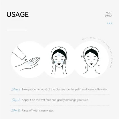 Facial Cleanser Deep Cleansing Foam Remove Dark Spots Acne