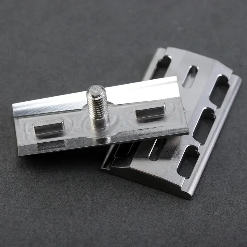 Yaqi Slope 316 Stainless Steel Men's Safety Razor Head Premium Shaving Tool for Ultimate Beard Care