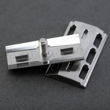 Yaqi Slope 316 Stainless Steel Men's Safety Razor Head Premium Shaving Tool for Ultimate Beard Care