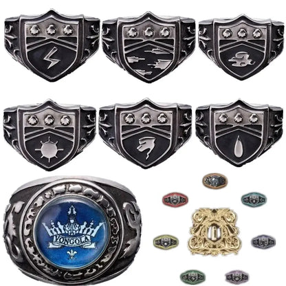 Anime Hitman Reborn Vongola Famiglia Cosplay Ring Gift