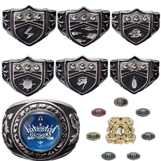 Anime Hitman Reborn Vongola Famiglia Cosplay Ring Gift