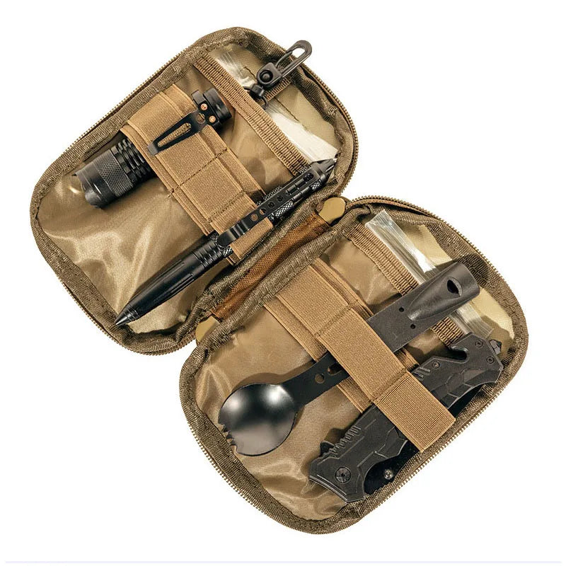 600D Nylon Tactical Bag Outdoor Molle Waist Fanny Pack