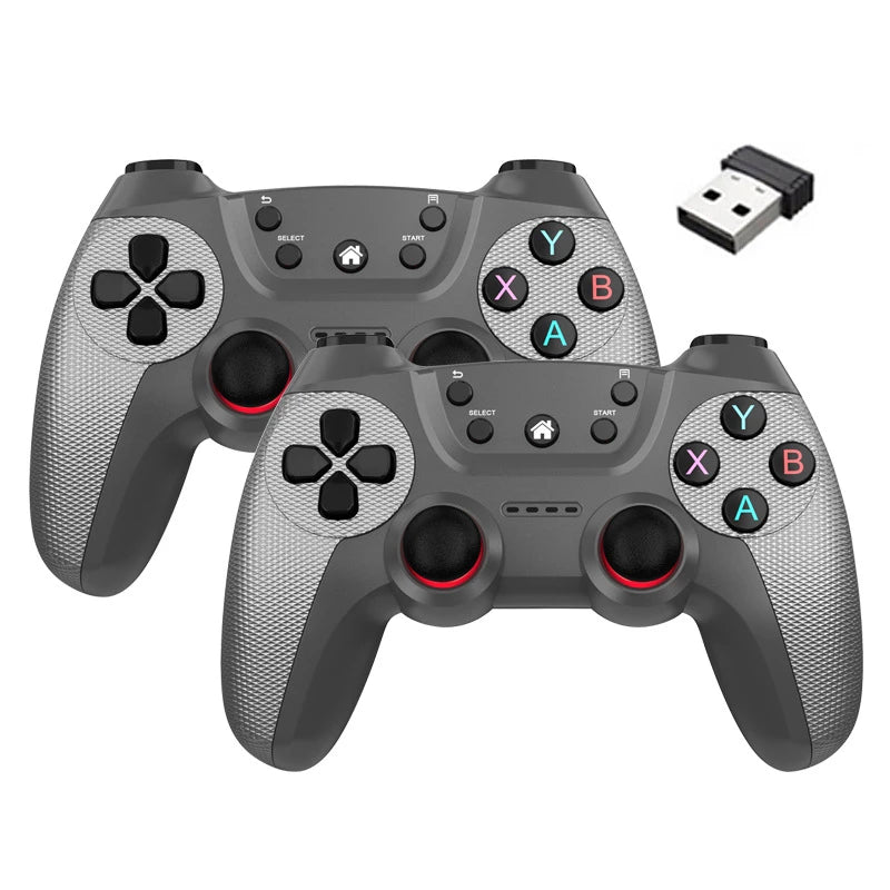 BOYHOM Wireless 2.4G Dual Game Controller For Android Linux PC Smart TV Game Box Phone