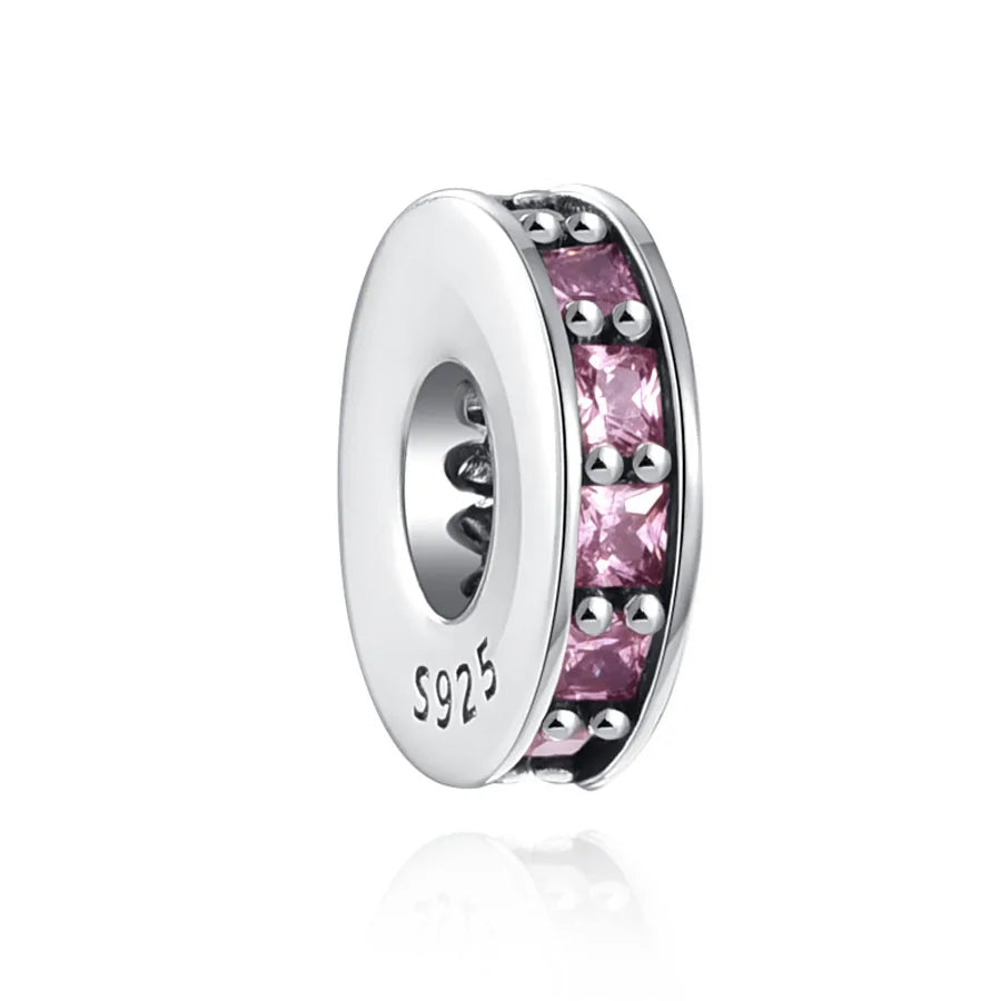 Spring Butterfly Heart Enamel Flower Charm Bead for Bracelets and Necklaces