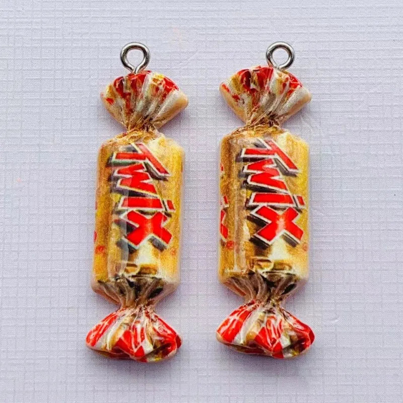 Cute Chocolate Candy Resin Charms For DIY Jewelry Making
