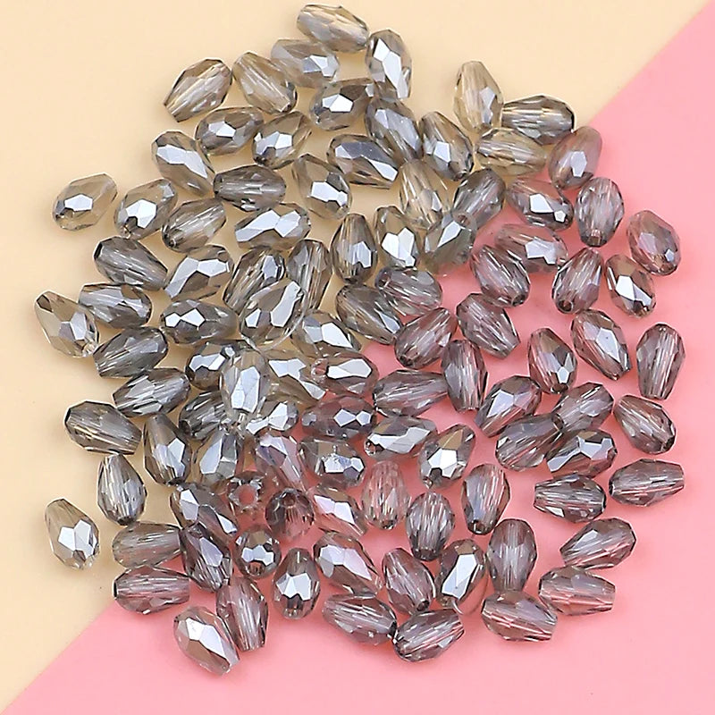 Exquisite Austrian Crystal Beads 3x5mm 100PCS for DIY Jewelry Bracelets and Necklaces