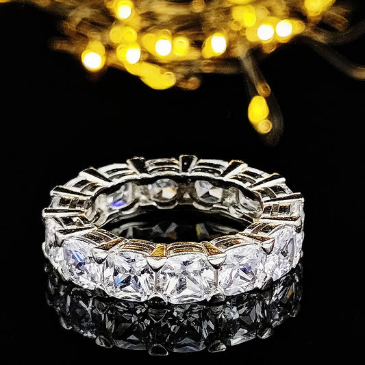 Promise Marquise Cut 3ct Simulated Diamond Engagement Ring in 925 Sterling Silver for Women Perfect Christmas Gift