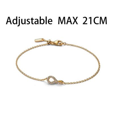 925 Sterling Silver Gold Star Moon Heart Charms Beads for DIY Jewelry Gifts