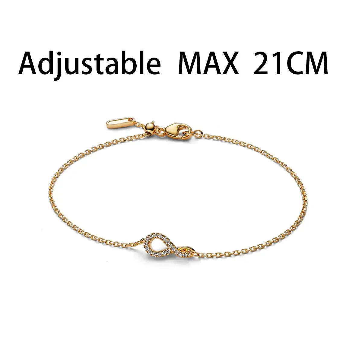 925 Sterling Silver Golden Geometry Charm Set with Heart Star Zircon Beads for DIY Womens Jewelry Gift