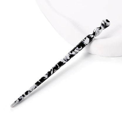 Vintage Chinese Style Acetate Resin Hair Sticks for Women Weddings