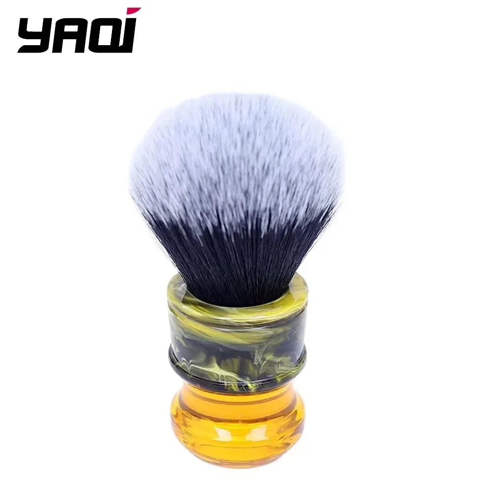 Yaqi 24MM Sagrada Familia Tuxedo Synthetic Shaving Brush Resin Handle