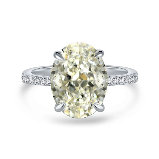 Promise Marquise Cut 3ct Simulated Diamond Ring in 925 Sterling Silver Elegant Engagement Wedding Jewelry for Women Perfect Christmas Gift