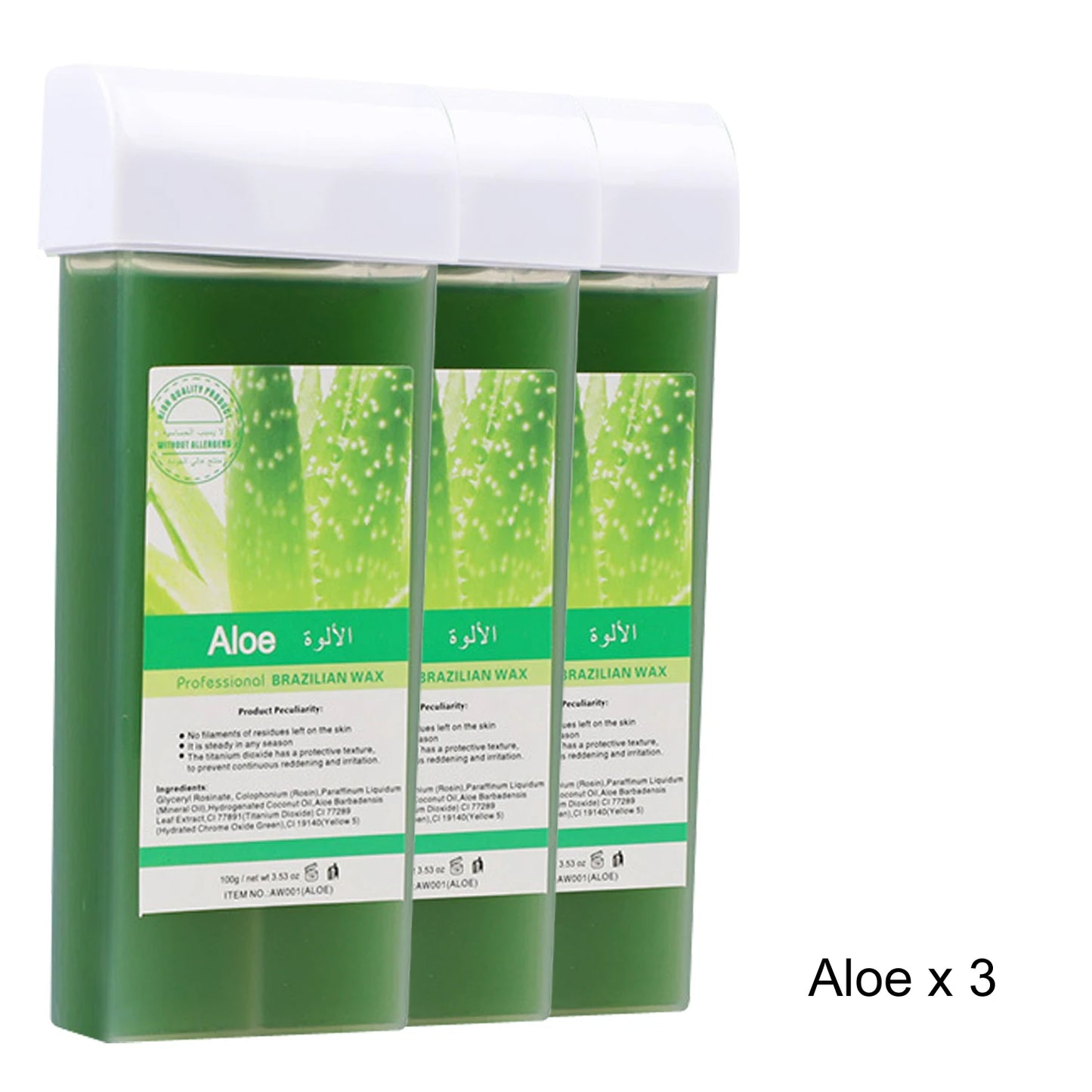Aloe Rose Painless Wax Cartridge Refill for Bikini Hair Removal