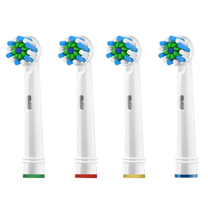 4pcs EB50 Cross Action Replacement Brush Heads For Oral B 4pcs EB50