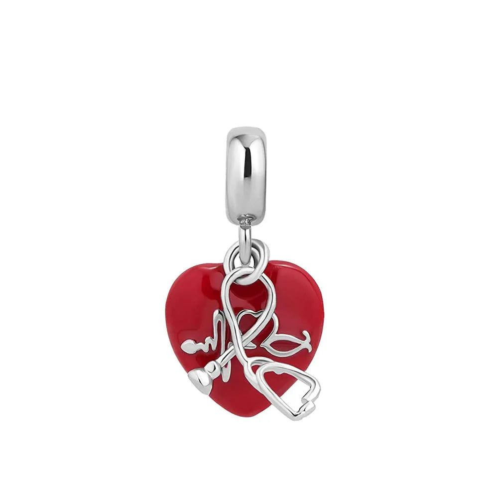 Sunflower Evil Eye Charm 925 Silver Plated Bead for DIY Bracelets Women's Jewelry B2948