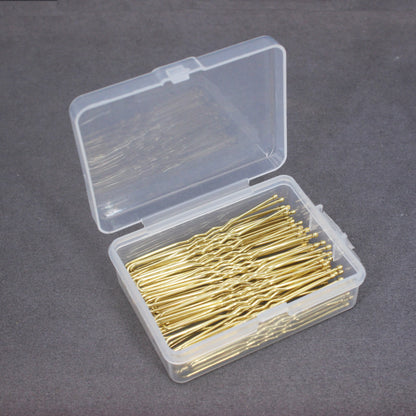 Elegant U Shaped Hairpins Set for Bridal and Fashion Hair Styling