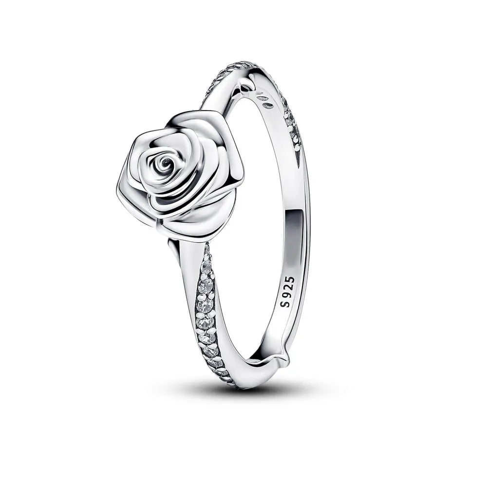 Heartfelt Elegance Red Pink Heart Zircon Ring for Women Sizes 6 to 9 PAR376
