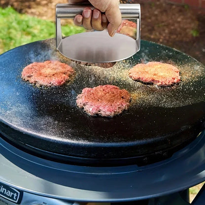 Stainless Steel Smash Burger Press for Perfect Patties Mold