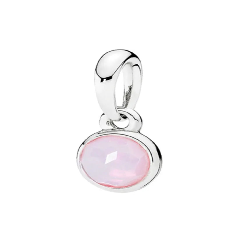 Spring Butterfly Heart Enamel Flower Charm Bead for Bracelets and Necklaces