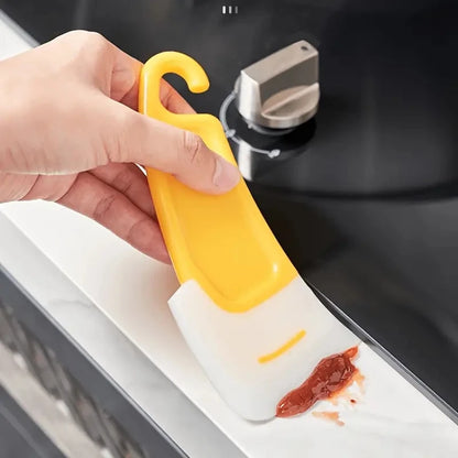 Silicone Pan Scraper - Effective Cleaning Tool For Pans