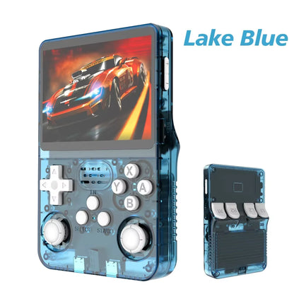 BOYHOM Original ARKOS 2.0 R36S Retro Handheld Game Console 3.5 Inch IPS 15000 Plus Games Portable Pocket Player 64GB 128GB 3000mAh
