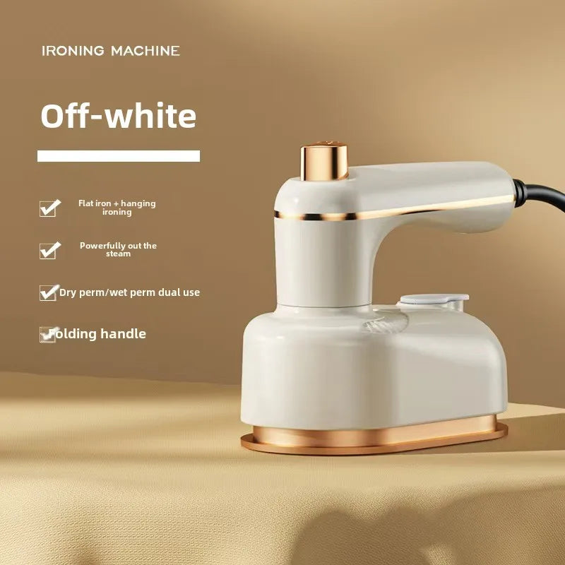 Portable Ironing Machine Handheld Steam Iron 2 in 1 Off white CHINA
