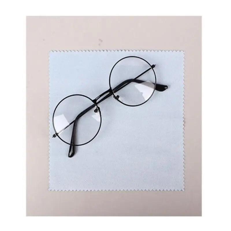 Zavorohin Soft Microfiber Suede Cleaning Cloths for Glasses and Jewelry, 100 Pack, Custom Logo Options