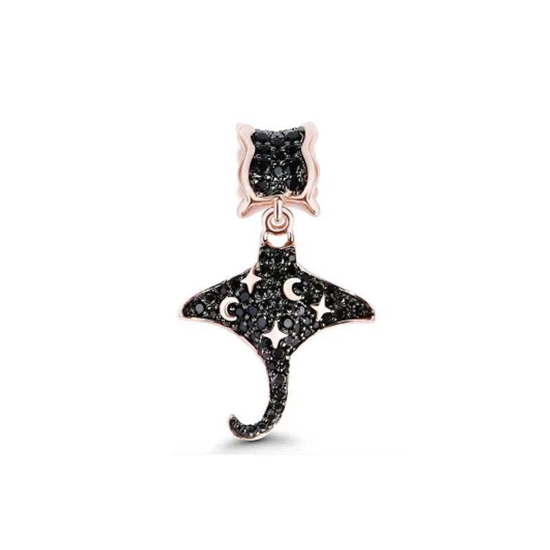 SilverSparkle Animal Skull Pendant for DIY Jewelry Bracelets B3393
