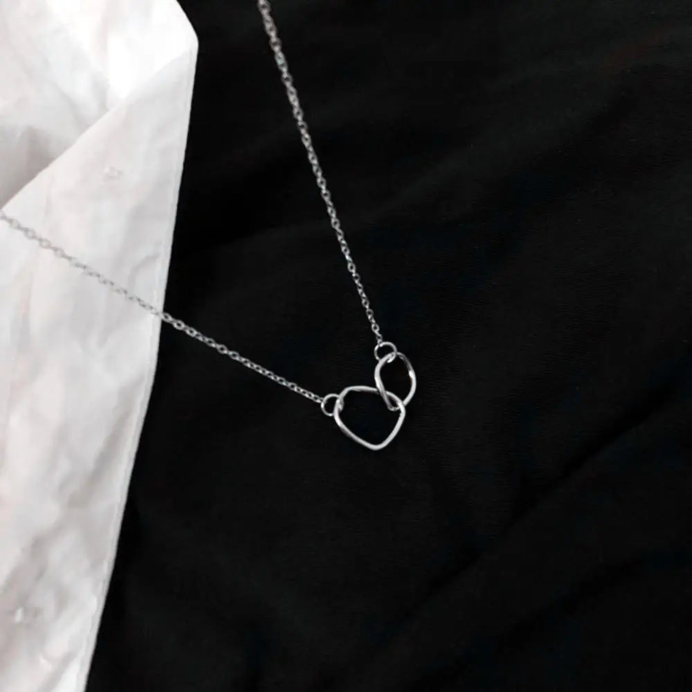 Gradual Love Alloy Necklace for Women and Couples