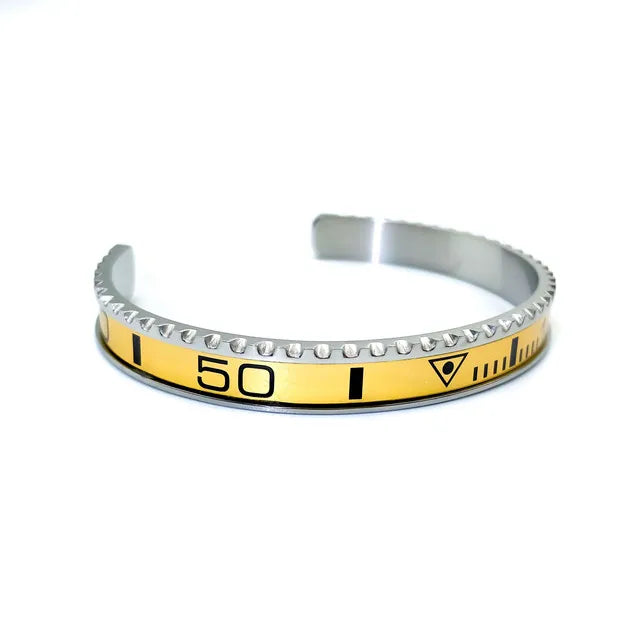 Stainless Steel Digital Display Unisex Water Ghost Bracelet