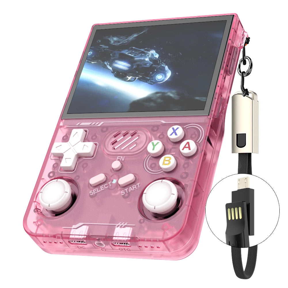BOYHOM R36XX Handheld Console Over 15,000 Games Built In WiFi Open Source Retro Gaming 3.5 Inch 2025 New Version With Free Strap