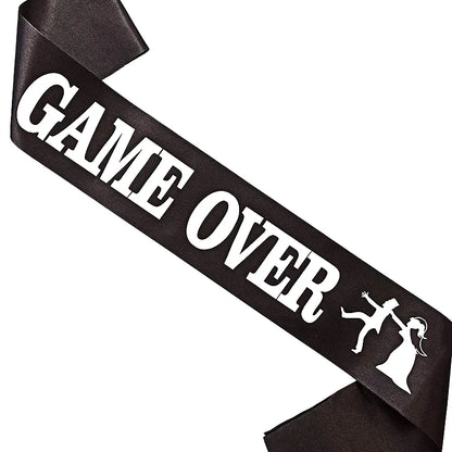 Groom To Be Celebration Kit Glasses Sash Hats Set for Bachelorette Wedding Party