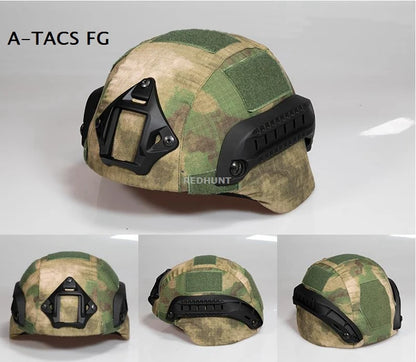 MICH2000 Helmet Cover Outdoor Sports Tactical Camouflage Gear FG
