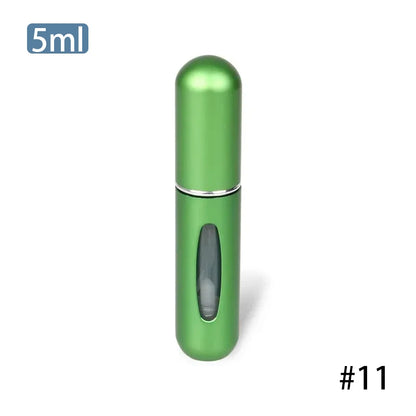 Mini Perfume Atomizer 5ml Refillable Travel Spray Bottle Portable Cosmetic Dispenser