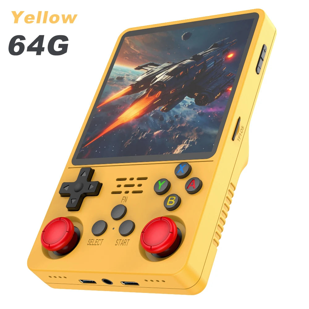 2025 NEW 4"IPS Big Screen R36S Plus Retro Handheld Game Console Linux 64-bit System RK3326 Portable Pocket ARKOS 2.0 R36SPLUS