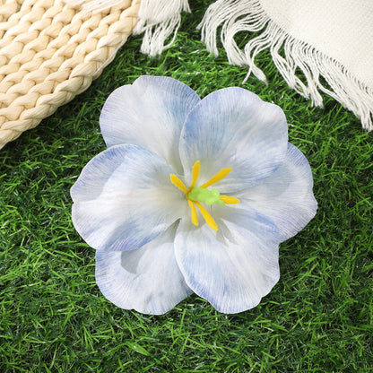 Awaytr Hawaiian Flower Hair Clip for Women and Girls - Romantic Bohemian Floral Side Bangs Accessory