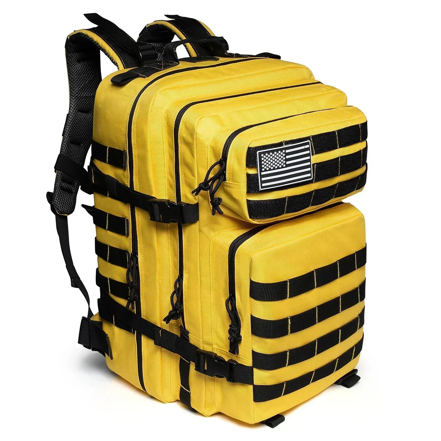 45L Large Capacity Tactical Backpacks for Men and Women Yellow